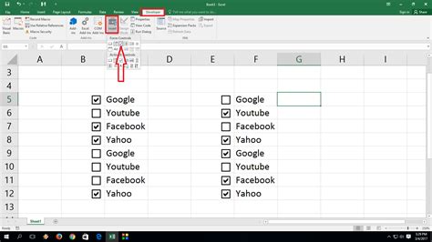 Insert checkbox in excel. The tick or check mark symbol can be inserted into an Excel spreadsheet through the Windows Character Map tool, Symbols command on the Insert menu or its character code. The radica... 