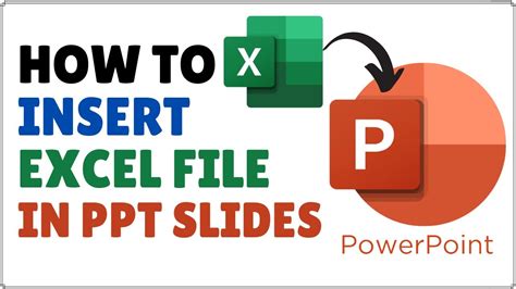 Insert link to excel file in powerpoint