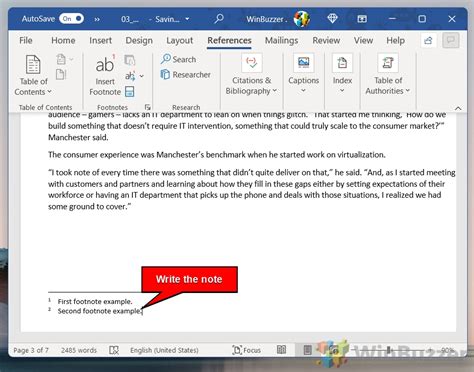Inserting Chicago Style Footnotes and Endnotes Using Microsoft Word