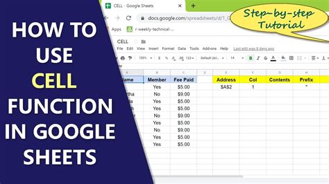 Inserting an image to Google Sheet Cell YouTube