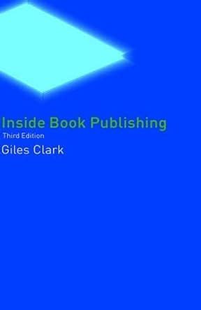 Inside Book Publishing Blueprint 3rd Edition
