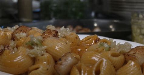 Inside The Kitchen at The Flying Noodle in Traverse City