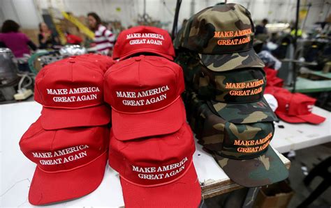 Inside the Southern California factory that makes the Donald Trump hats …