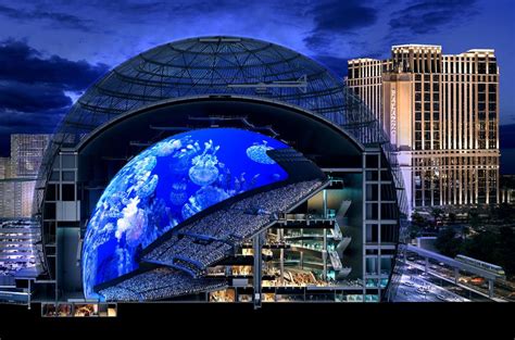 MSG Sphere is seen in March 2023 in Las Vegas. (Biz