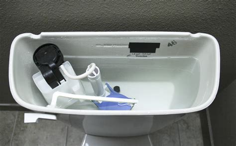 Inside toilet tank. Learn the names and functions of the parts that make up the inside of a toilet tank and bowl, such as the fill valve, float, flapper, flush valve, and trap. Find out how to fix minor issues with the flapper or the float with simple tools and tips. See more 