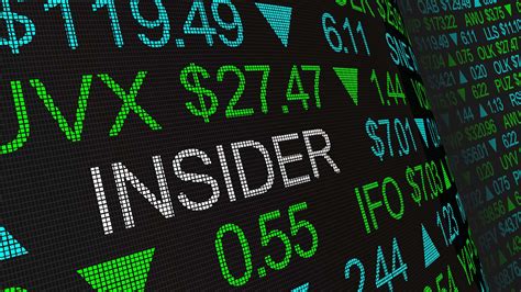 Insiders stock. Things To Know About Insiders stock. 