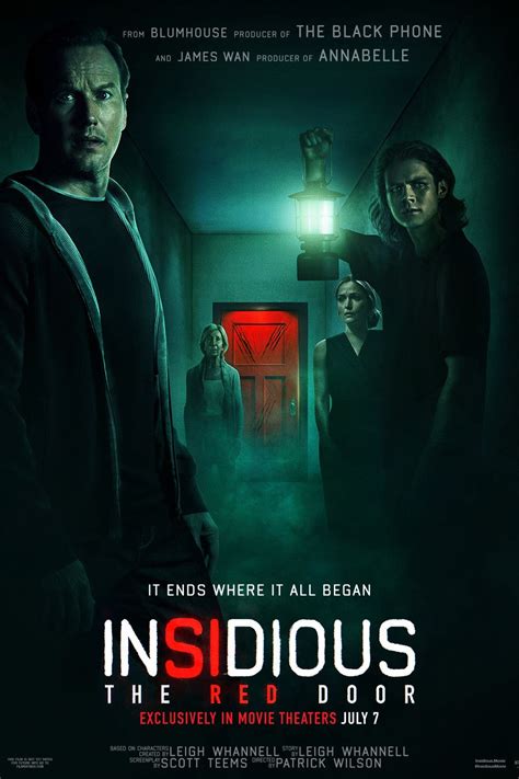 Insidious.the.red.door. Jul 5, 2023 · Five years after the fourth movie, the franchise’s fifth installment Insidious: The Red Door will be released this week, revisiting the Lambert family, ten years after the events of the first movie. 