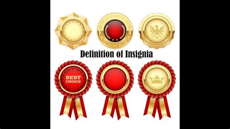 Insignia - Definition, Meaning & Synonyms Vocabulary.com