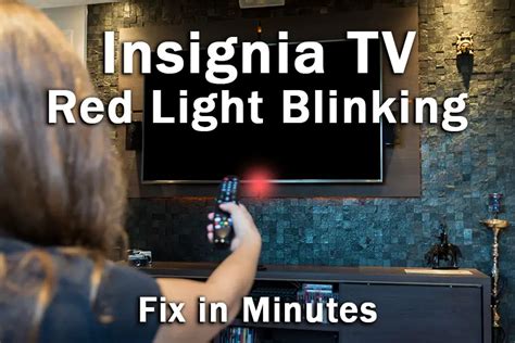 Is your Insignia TV Red Light Blinking? Are you unsure of what it means or how to fix it? You’re not alone. Many Insignia TV owners have encountered this puzzling …. 