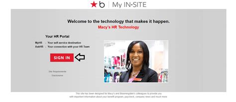 Understanding "My Insite": Macy's Employee Resource Portal "My Insite" is a secure, web-based portal designed exclusively for Macy's and Bloomingdale's employees. The platform is a comprehensive resource hub, granting users access to useful features and tools, including benefits information, company news, work schedules, and ...