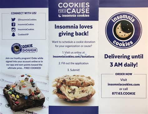 Insomnia Cookie Prices
