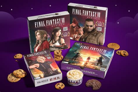 Insomnia Cookies partners with FINAL FANTASY VII REBIRTH to celebrate games  worldwide release