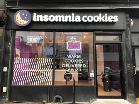 Nov 18, 2019 · Insomnia Cookies, a late-night bakery, known