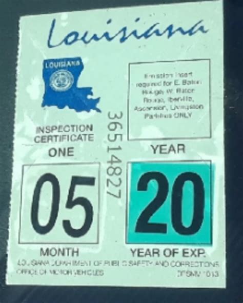 Inspection sticker denham springs la. Watson Inspection L.L.C., Denham Springs, Louisiana. 557 likes · 1 talking about this · 89 were here. Motor Vehicle Inspections, Glass, & … 