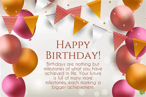 Inspirational Birthday Wishes & Birthday Quotes - Birthday Messages