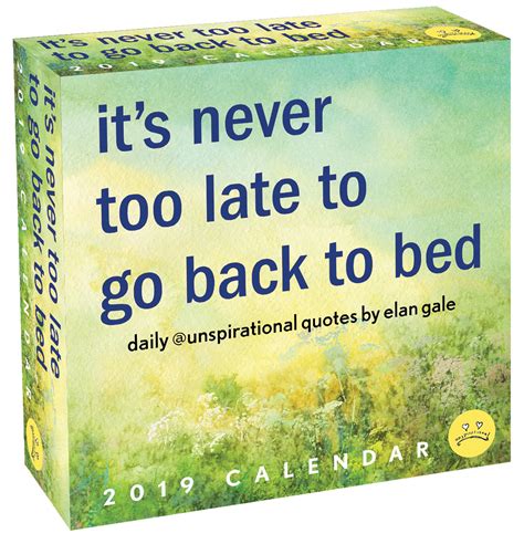 Inspirational Calendar Quotes