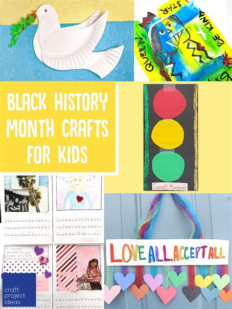 Inspirational Crafts For Black History Month - Craft …