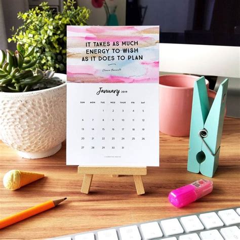 Inspirational Desk Calendar