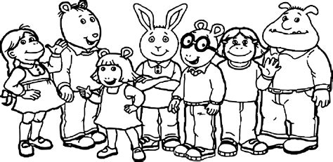 Inspired Image of Arthur Coloring Pages