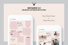 InstaGrid 5.0 Creative & Modern Instagram Puzzle Template
