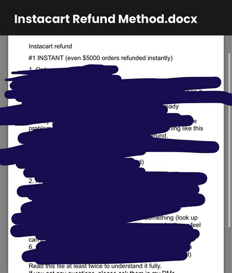 Instacart refund method reddit.  Your method of payment would have been charged t...