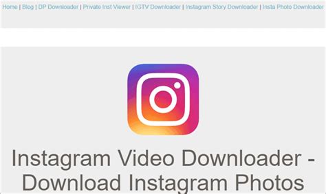 Copy the Instagram video URL from Address bar. . Instadownload