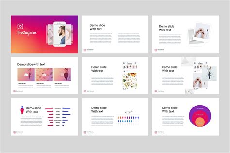 Instagram Analysis Free Powerpoint Template slide 01Instagram Analysis