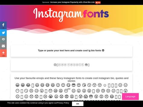 Instagram Font Generator Serif LOGOS