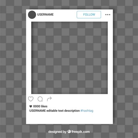 Instagram Frame Vector at Collection of Instagram