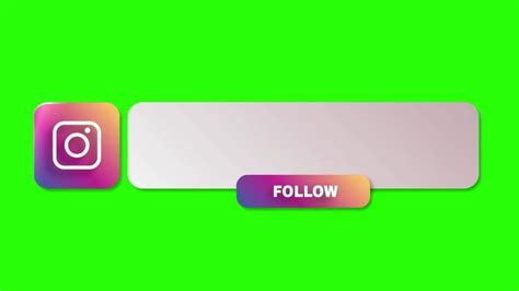 Instagram Green screen Instagram Animation Green Screen Motion