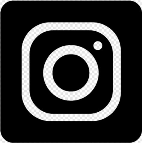 Instagram Icon Black Free Icon Library