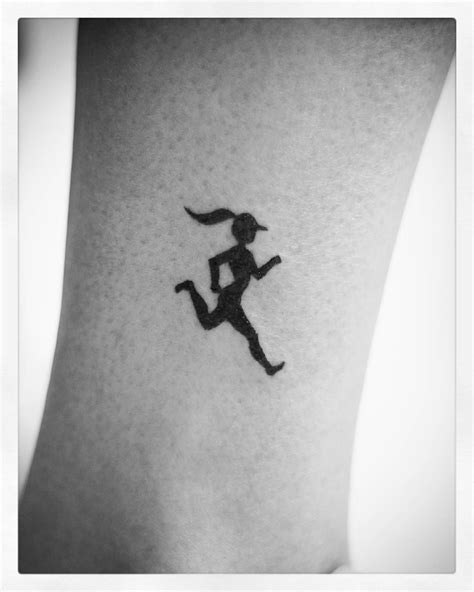 Instagram Running tattoo, Running girl tattoos, Runner tattoo