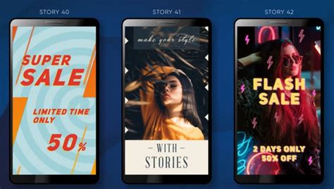 Instagram Stories Energetic Template After Effects Social Media Landisher