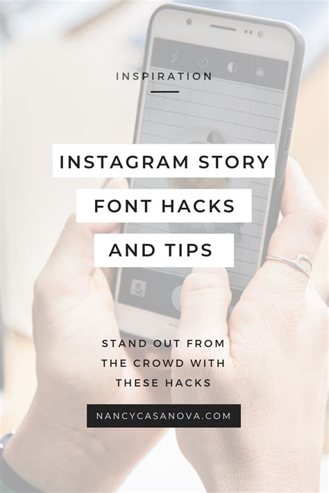 Instagram Story Font Hacks and Tips