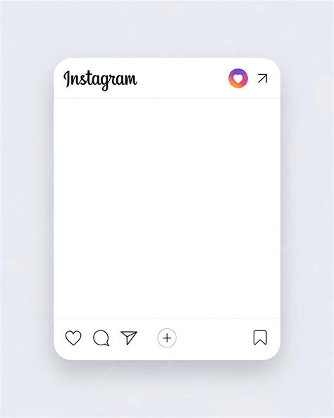 Instagram Template Blank