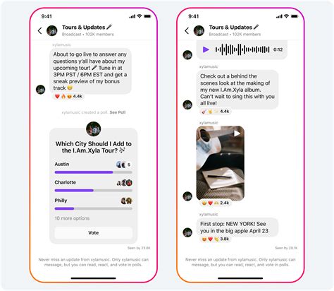 Instagram broadcast channel. Instagram Channels. As announced by the company in a blog post, Broadcast Channels on Instagram will now be available globally. Previously, the feature was available to a small number of users in ... 