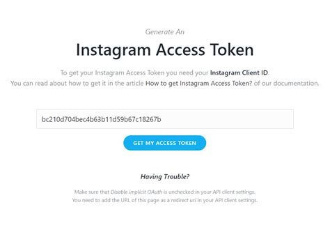 Instagram client id and access token.  This cmdlet obtains the access token using the Mi...
