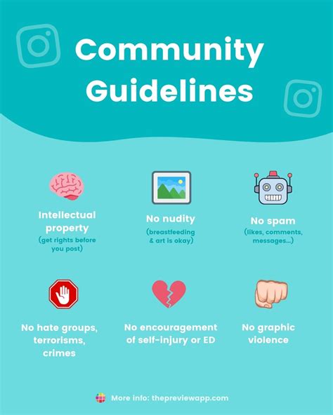 Instagram community guidelines. Help Center 