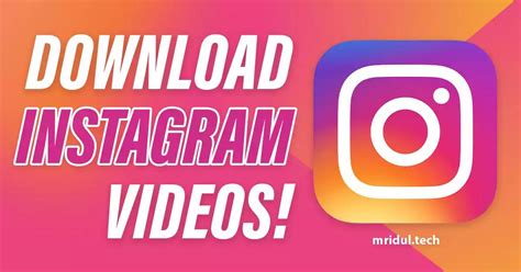 Instagram Video Downloader. Instagram videos have types, videos that are too lengthy are commonly found in the IGTV portion of the instagram app whereas the videos which are around 1 minute are found in the feeds of the profiles. When it comes to the videos, around 30 seconds, can be found in the reels section of instagram.