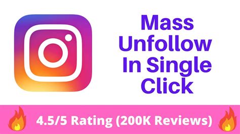 May 20, 2020 ... In this video, I show you HOW TO MASS UNFOLLOW ON INSTAGRAM FAST. .This method avoids you action blocks from Instagram, and avoids your IG ....