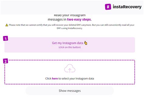Instagram message recovery tool.  But unfortunately, it doesn’t do Quick Answer: If y...