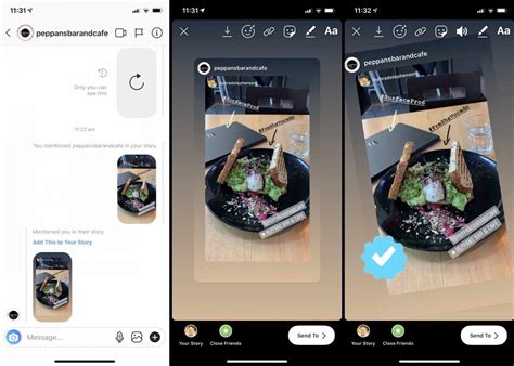 Instagram repost story. An Instagram Story is an in-app features that allows users to share ephemeral content available for 24 hours. With Instagram's current UI, recently posted Stories are denoted by a gradient border around the user's profile picture. 