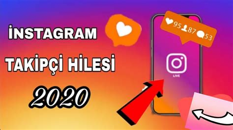 Instagram takipçi hilesi 2020