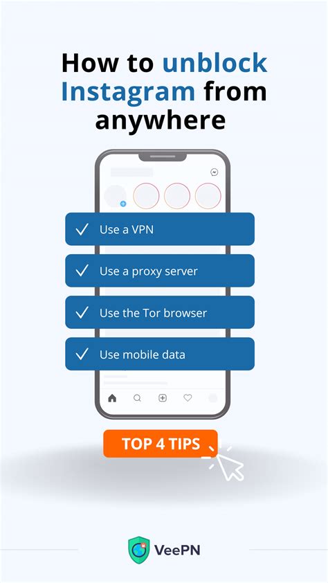 Instagram unblock. Read our full ExpressVPN review. 賂2. Private Internet Access — Great VPN for Unblocking Instagram on Mobile Private Internet Access (PIA) has intuitive mobile apps for using Instagram at school. PIA’s apps make it super easy to connect to any server to unblock Instagram, It recommends the best server for your location and shows every … 