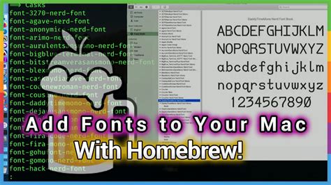 Install Mac Fonts on Terminal Fastest Way to Add Mac Fonts YouTube