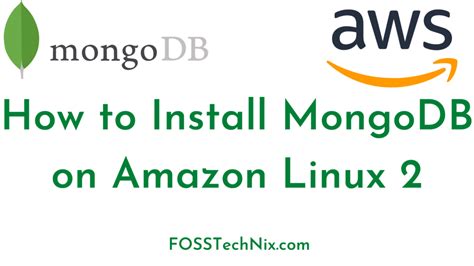 Install MongoDB 4.4 on Amazon Linux 2 - TechViewLeo