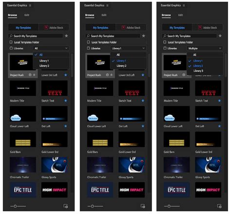 Install Motion Graphics Template FerisGraphics