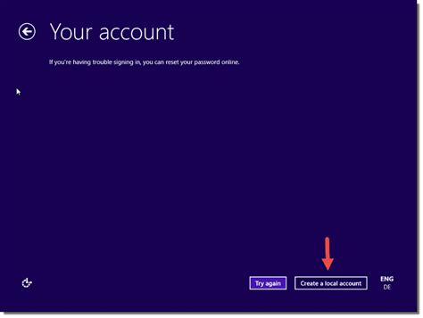 Install Windows 10 with a local account 4sysops
