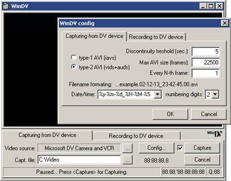 Install and Configure WinDV (DV Node for Windows)