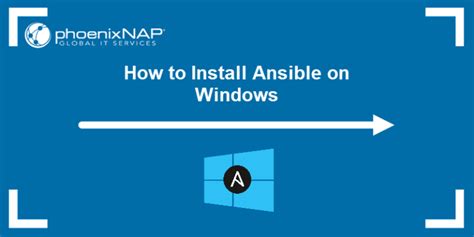 Install ansible on windows 10.  Dec 9, 2025 · Install Ansible on Windows using...